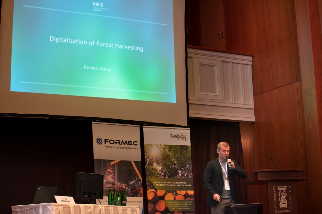 Rasmus Astrup/NIBIO held a keynote at FORMEC 2019